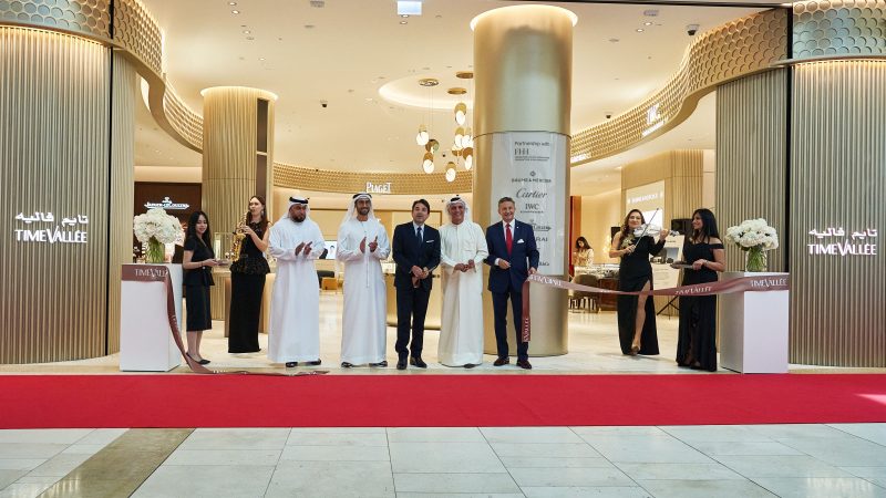 العلامة التجارية تايم فاليه تحتفل بافتتاح أول بوتيك لها في دولة الإمارات العربية المتحدة في ياس مول-أبوظبي