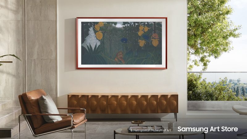 سامسونج تضيف أعمالاً فنية عالمية إلى تلفزيون The Frame بالتعاون مع متحف متروبوليتان للفنون