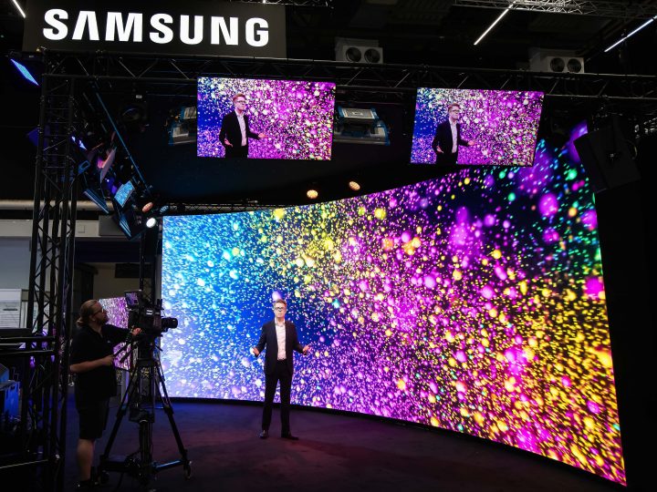 سامسونج تطلق “جدار الإنتاج الافتراضي” في أوروبا خلال مشاركتها بمعرض IBC 2023