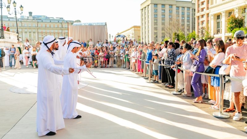 فعالية أيام الثقافة الإماراتية تختتم في موسكو تسجيل حضور ما يقارب ٢٥٠،٠٠٠ زائر