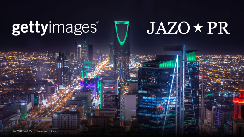 الشركة السعودية JAZO PR و Getty Images العالمية الشهيرة توقعان شراكة استراتيجية بالمملكة العربية السعودية