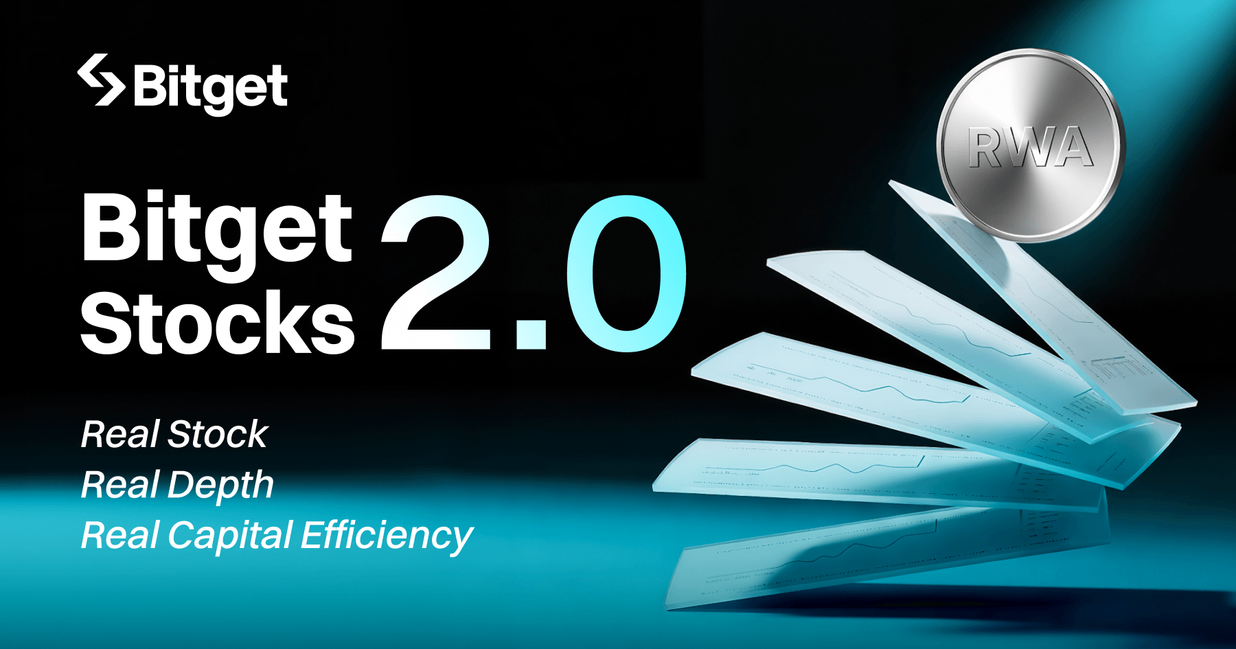 Bitget تُطلقStocks 2.0  لربط الأسهم المرمَّزة بالسيولة الفعلية للسوق الأمريكية